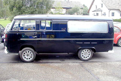 Custom Cadillac Flower Car German VW Bus Hearse custom cadillac